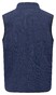 Fynch-Hatton Polar Fleece Uni Color Contrast Details Vest Navy