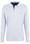 Fynch-Hatton Polo Longsleeve Poloshirt White