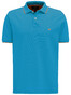 Fynch-Hatton Polo Plain Uni Poloshirt Crystalblue