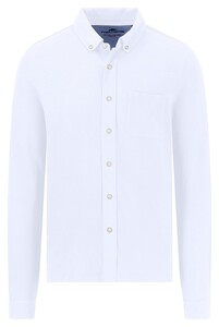 Fynch-Hatton Polo Shirt Premium Cotton Overhemd Wit