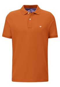 Fynch-Hatton Polo Uni Cotton Burnt Orange