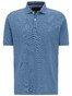 Fynch-Hatton Polo Uni Cotton Poloshirt Pacific