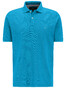 Fynch-Hatton Poloshirt Cotton Uni Crystalblue