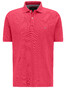 Fynch-Hatton Poloshirt Cotton Uni Flamingo