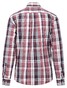 Fynch-Hatton Poplin Check Button Down Overhemd Ruby Red