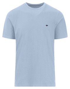 Fynch-Hatton Premium Cotton O-Neck Uni Color T-Shirt Summer Breeze