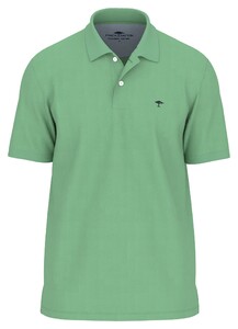 Fynch-Hatton Premium Cotton Solid Color Polo Turf Green