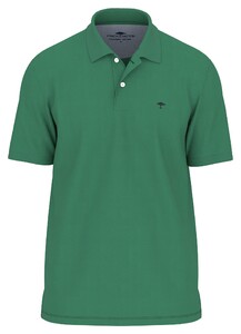 Fynch-Hatton Premium Cotton Solid Color Poloshirt Jade