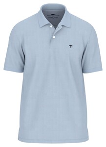 Fynch-Hatton Premium Cotton Solid Color Poloshirt Summer Breeze