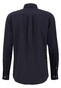Fynch-Hatton Premium Fine Flannel Uni Button Down Shirt Navy