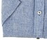 Fynch-Hatton Premium Uni Linnen Button Down Overhemd Navy