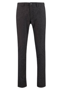 Fynch-Hatton Printed Minimal Structure Broek Charcoal