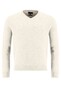 Fynch-Hatton Pullover Merino Cashmere V-Neck Off White