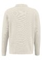 Fynch-Hatton Pullover Polo Collar Cotton Cashmere Fine Texture Off White