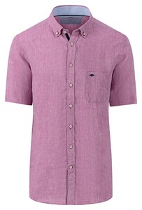 Fynch-Hatton Pure Linen Button Down Shirt Dusty Lavender