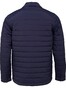 Fynch-Hatton Quilted Overshirt Jacket Navy