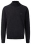 Fynch-Hatton Rollneck Cotton Pullover Charcoal
