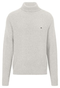 Fynch-Hatton Rollneck Donegal Trui Winter White