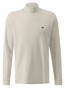 Fynch-Hatton Rollneck Interlock Longsleeve T-Shirt Off White