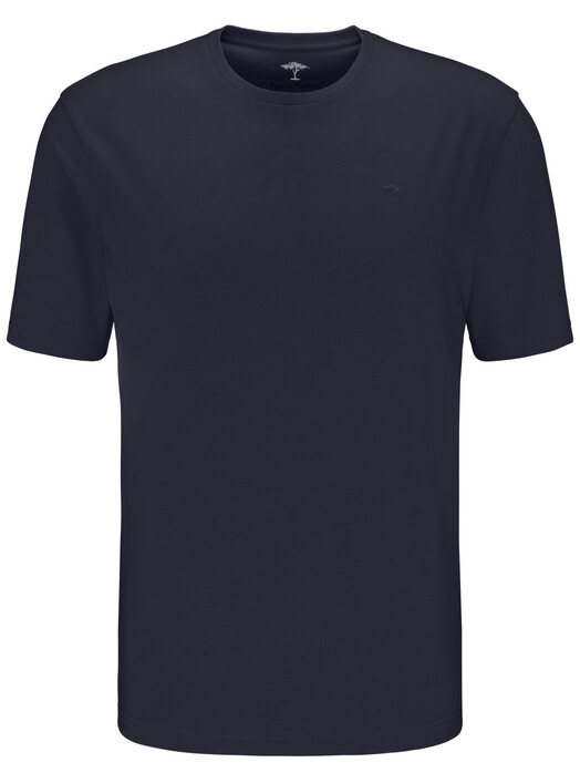 Fynch-Hatton Ronde Hals T-Shirt Navy