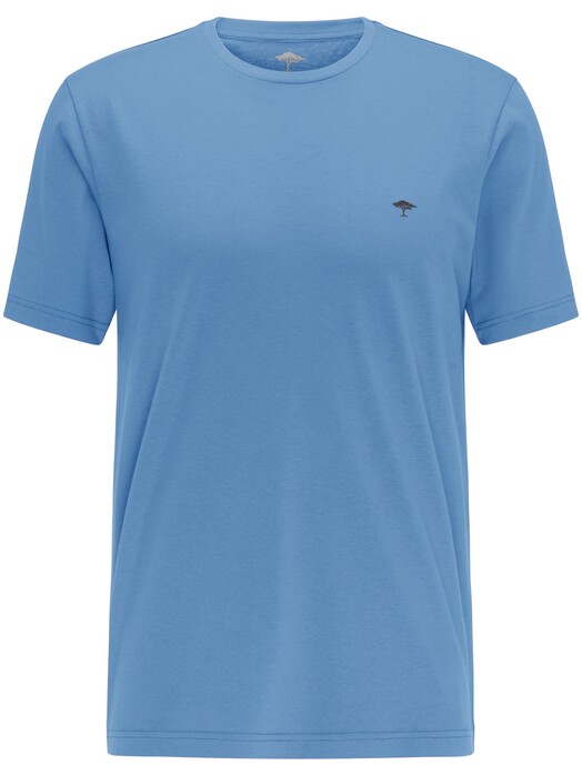 Fynch-Hatton Ronde Hals T-Shirt Sky