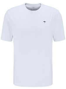 Fynch-Hatton Ronde Hals T-Shirt T-Shirt Wit
