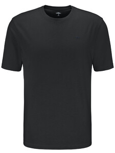 Fynch-Hatton Ronde Hals T-Shirt T-Shirt Zwart