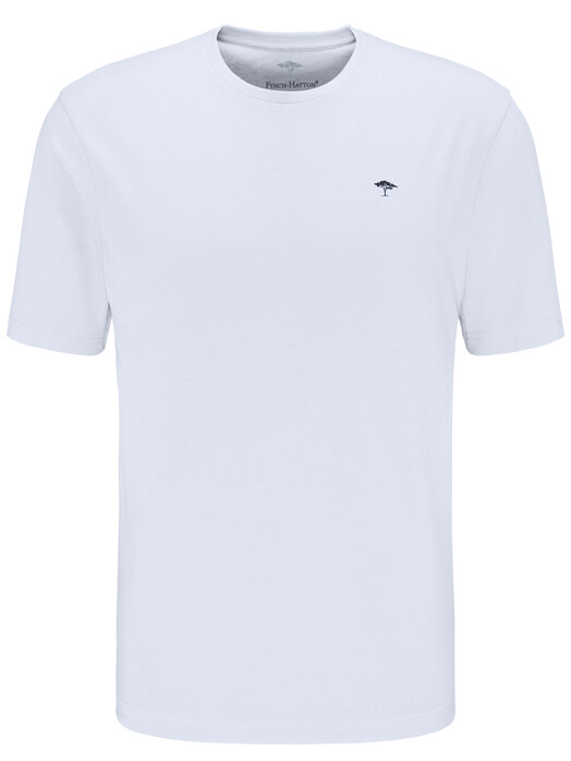 Fynch-Hatton Ronde Hals T-Shirt Wit