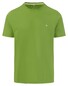 Fynch-Hatton Ronde Hals Uni Cotton T-Shirt Bladgroen
