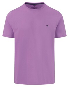 Fynch-Hatton Ronde Hals Uni Cotton T-Shirt Dusty Lavender
