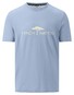 Fynch-Hatton Round Neck Large Logo Cotton T-Shirt Summer Breeze