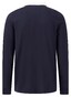 Fynch-Hatton Rugby Heavy Jersey Collar Contrast Pullover Navy