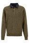 Fynch-Hatton Rugby Knit Solid Pullover Deep Forest