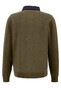 Fynch-Hatton Rugby Knit Solid Trui Deep Forest
