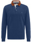 Fynch-Hatton Rugby Plain Shirt Pullover Midnight
