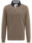 Fynch-Hatton Rugby Plain Shirt Pullover Taupe