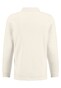 Fynch-Hatton Rugby Shirt Melange Cotton Textured Jersey Pullover Off White