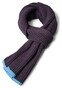 Fynch-Hatton Scarf Beanie Set Contrast Stripe Sjaal Navy