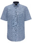 Fynch-Hatton Short Sleeve Fantasy Floral Shirt Navy