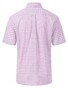 Fynch-Hatton Short Sleeve Vichy Check Overhemd Dusty Lavender