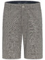 Fynch-Hatton Shorts Garment Dyed Check Bermuda Asphalt