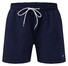 Fynch-Hatton Shorts Solid Color Drawstring Swim Short Navy