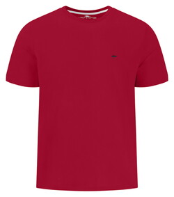 Fynch-Hatton Single Jersey Crew Neck T-Shirt Cranberry Red
