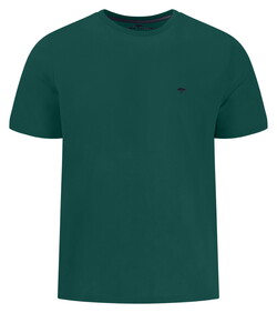 Fynch-Hatton Single Jersey Crew Neck T-Shirt Granite