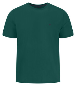 Fynch-Hatton Single Jersey Crew Neck T-Shirt Pine Green