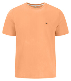 Fynch-Hatton Single Jersey Crew Neck T-Shirt Tangerine
