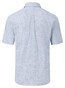 Fynch-Hatton Slub Solid Vague Check Button Down Shirt Summer Breeze