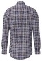 Fynch-Hatton Small Multi Check Button Down Overhemd Navy-Multi