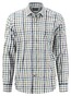 Fynch-Hatton Smart Shirt Check Kent Night-Green