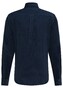 Fynch-Hatton Soft Corduroy Uni Stripe Overhemd Navy